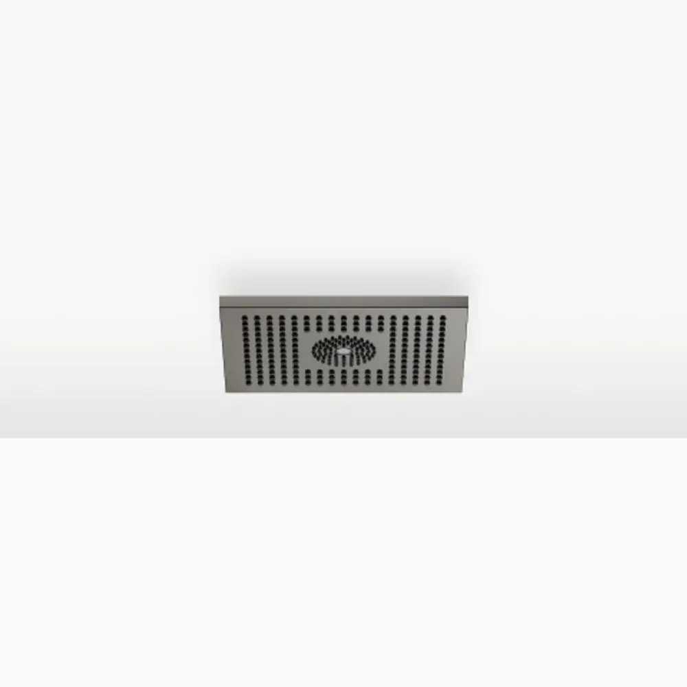 DORNBRACHT Regenbrause für Deckenanbindung SERIENSPEZIFISCH 28042980 300 x 240 mm Dark Platinum gebürstet, 28042980-99 Galeriebild 1